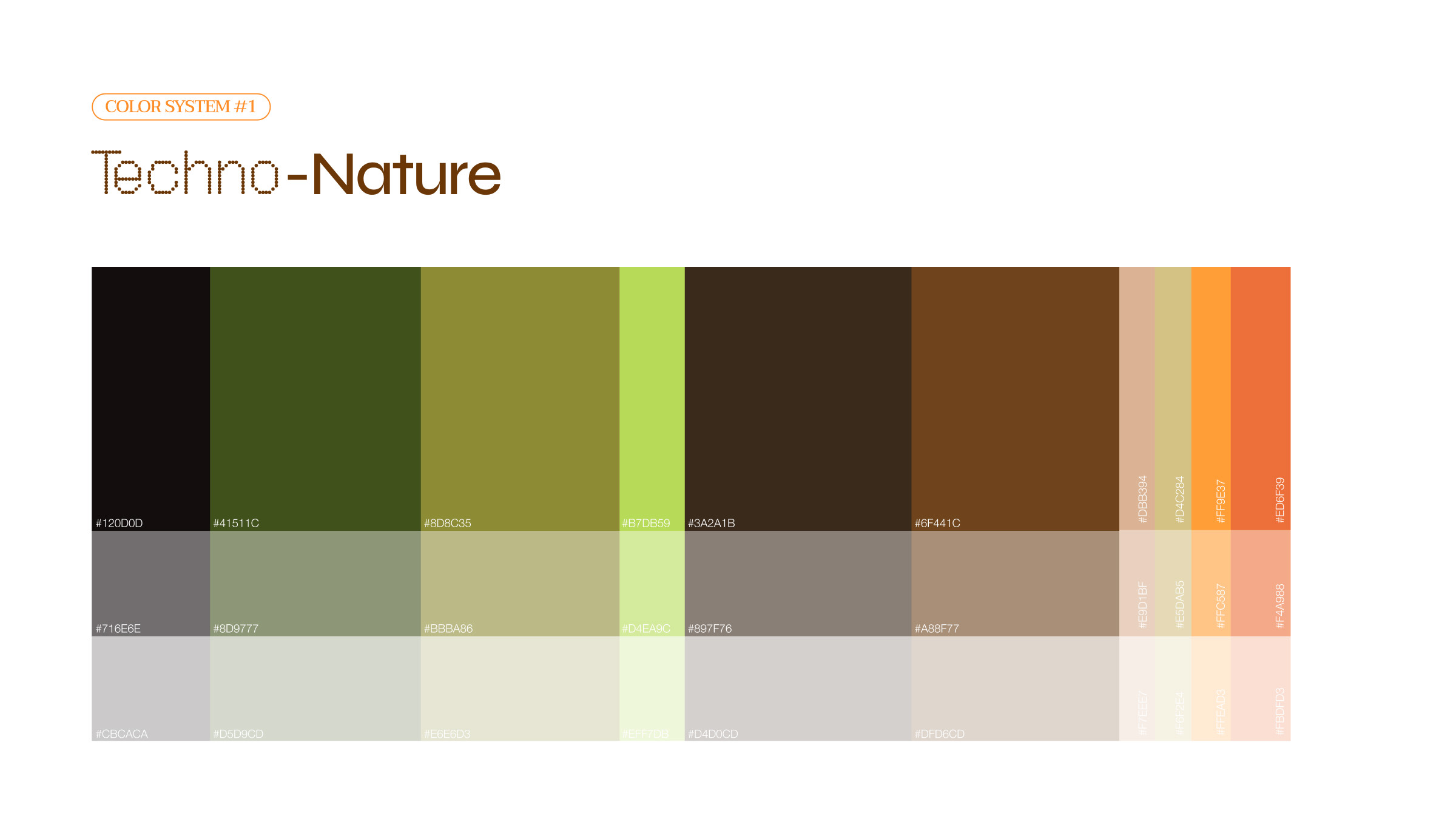 Techno-Nature — Palette