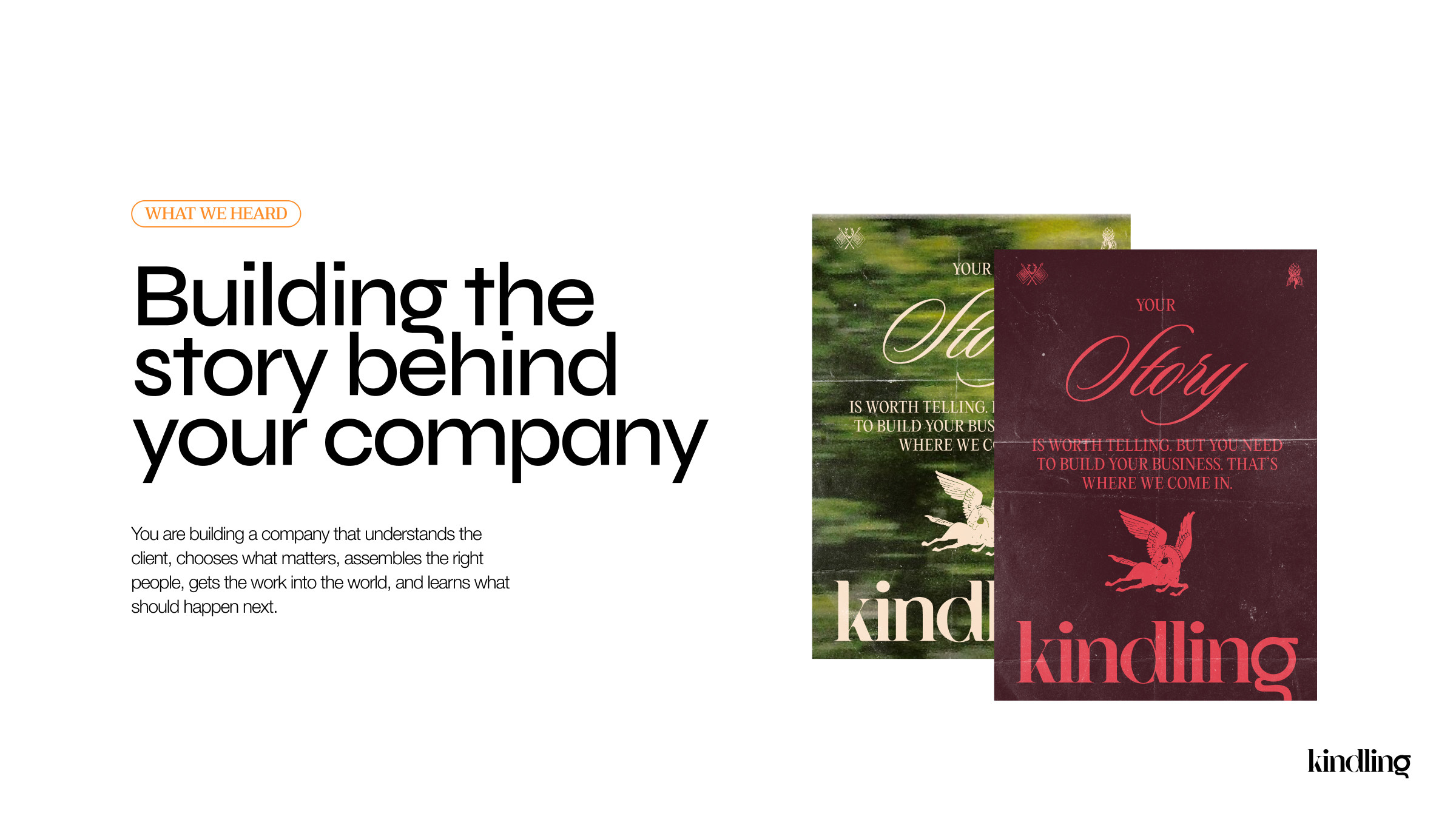 Building the Story Behind Your Company