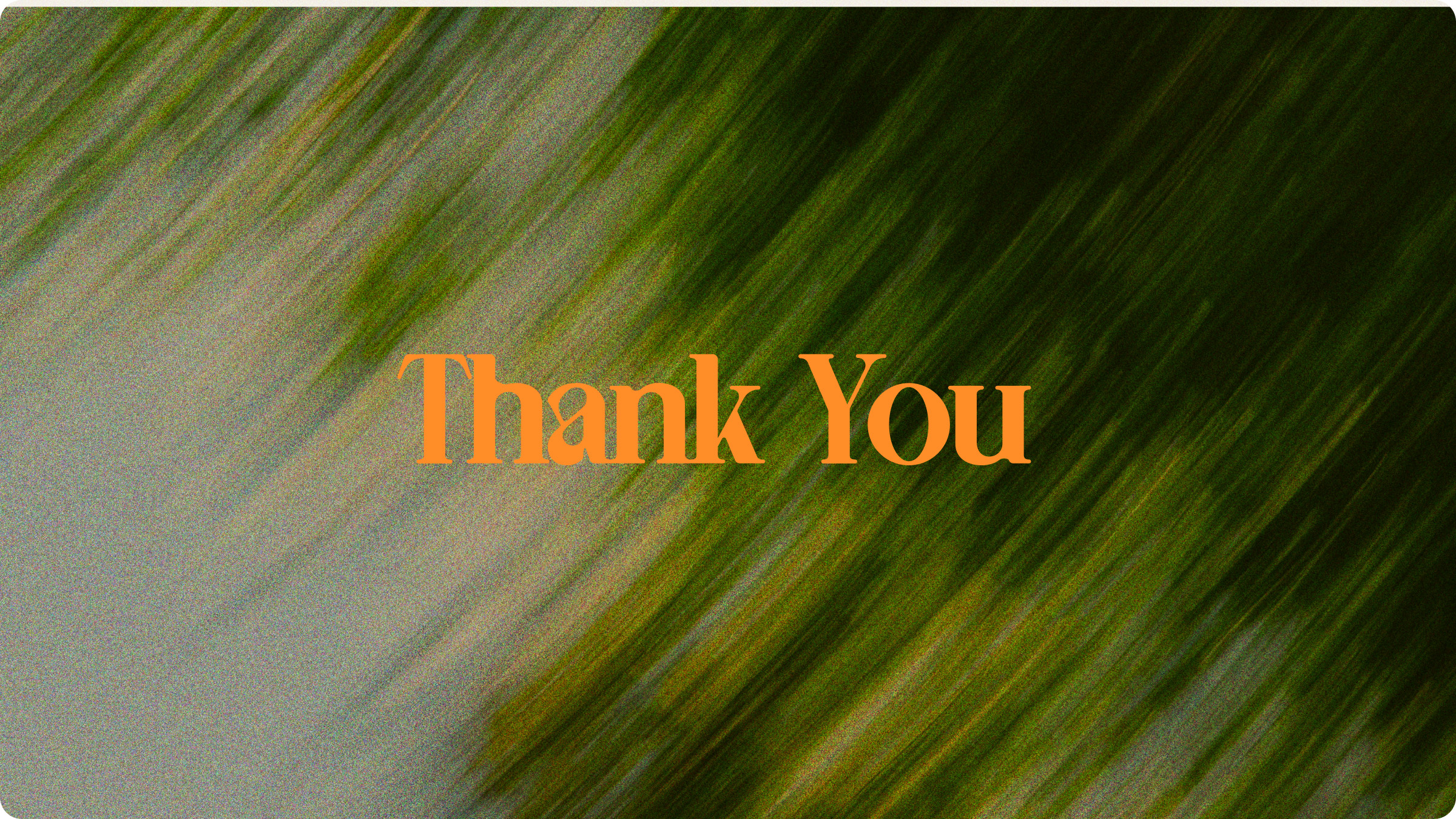 Thank You